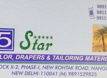 5 Star Tailors And Drapers