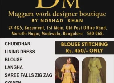 D M Maggam Work Blouse Designer