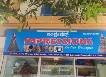 Impressions tailor shop HSR layout
